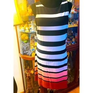 White House Black Market summer dress .